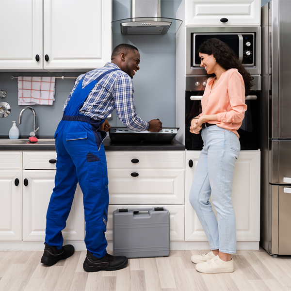 what kind of warranty do you offer on your cooktop repair services in Fayette Pennsylvania